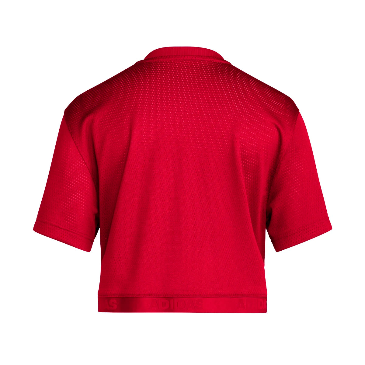 adidas Women's Blank Crop Football Jersey-2