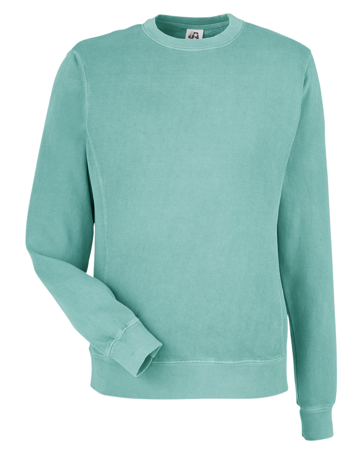 J America Unisex Pigment Dyed Fleece Sweatshirt 8731JA-AB-1