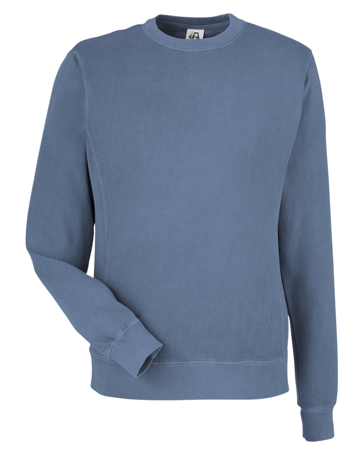 J. America Unisex Pigment Dyed Fleece Sweatshirt 8731JA-AB Mens Apparel Sweatshirts & Fleece
