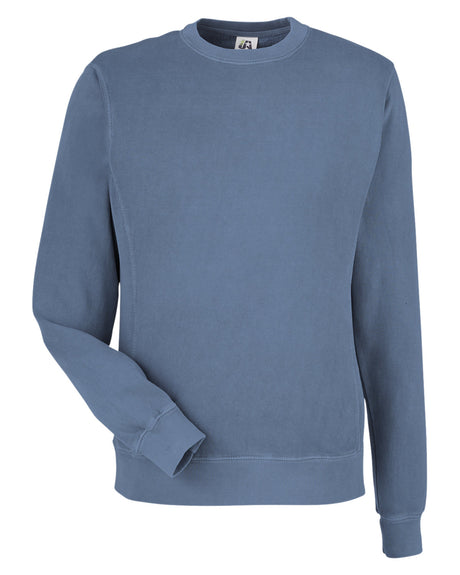 J. America Unisex Pigment Dyed Fleece Sweatshirt 8731JA-AB Mens Apparel Sweatshirts & Fleece