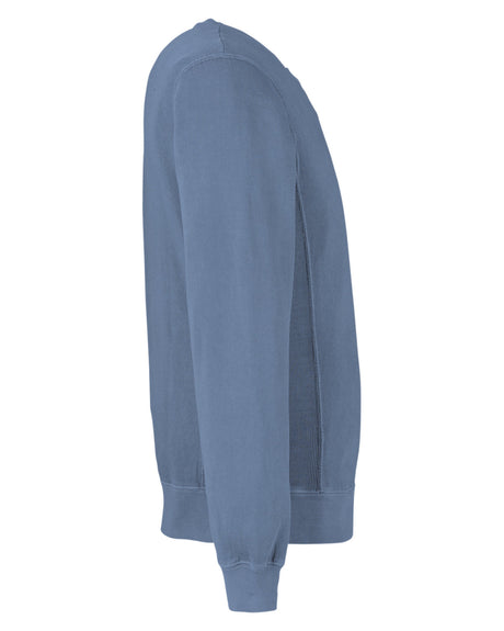 J. America Unisex Pigment Dyed Fleece Sweatshirt 8731JA-AB Mens Apparel Sweatshirts & Fleece