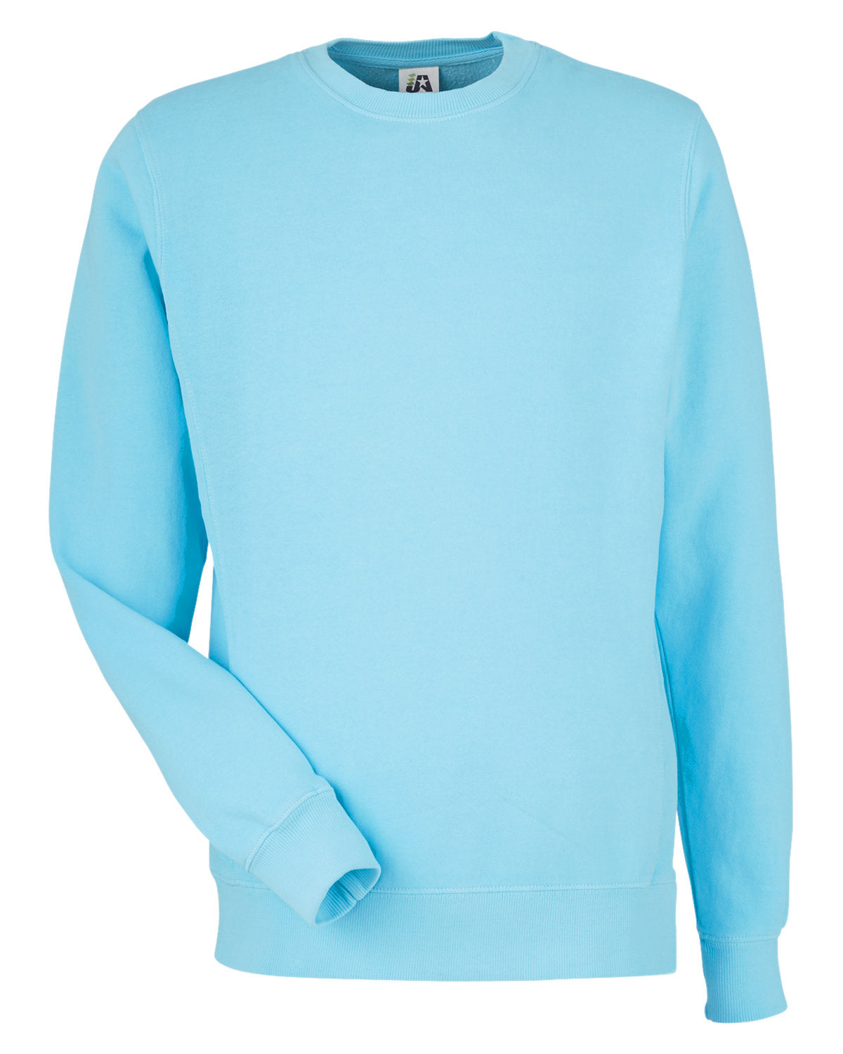 J America Unisex Pigment Dyed Fleece Sweatshirt 8731JA-AB-1