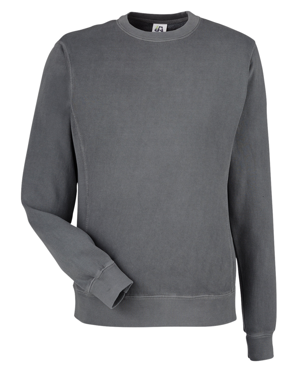 J America Unisex Pigment Dyed Fleece Sweatshirt 8731JA-AB-1