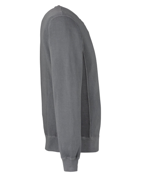 J. America Unisex Pigment Dyed Fleece Sweatshirt 8731JA-AB Mens Apparel Sweatshirts & Fleece