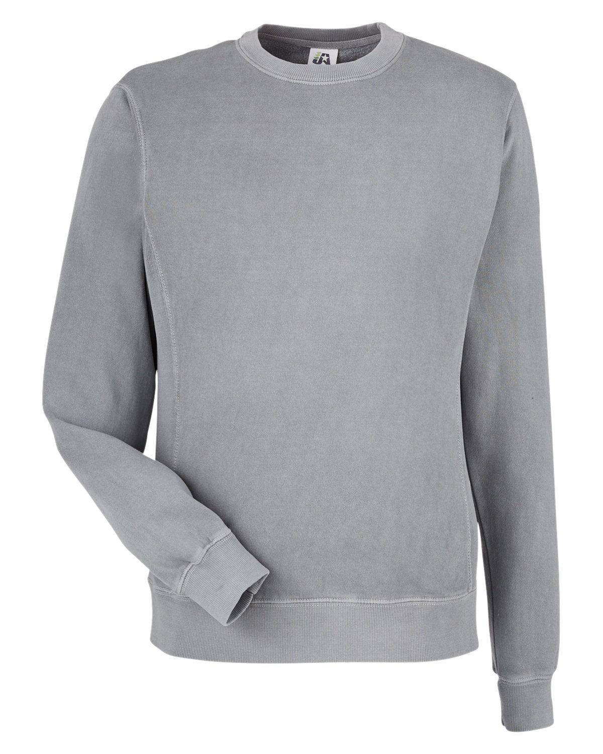 J America Unisex Pigment Dyed Fleece Sweatshirt 8731JA-AB-1