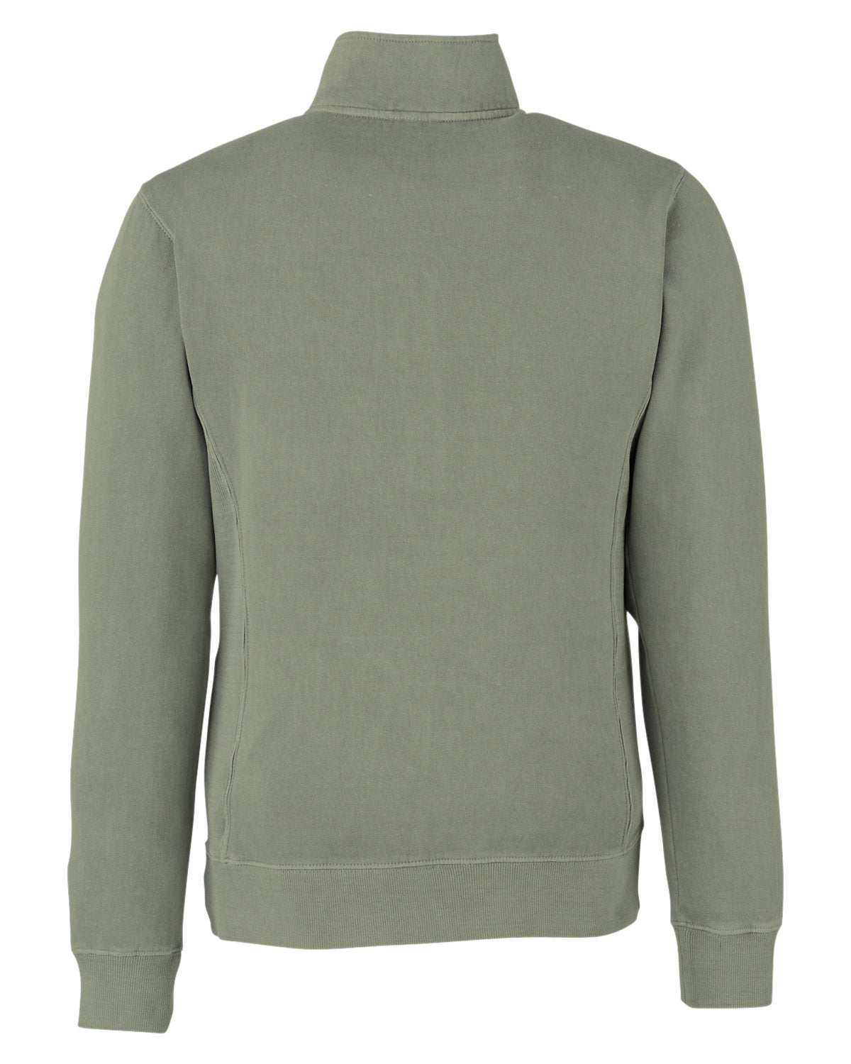 J. America Unisex Pigment Dyed Quarter-Zip Fleece 8732JA-AB Mens Apparel Sweatshirts & Fleece