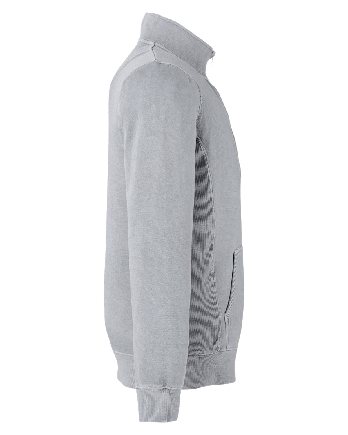 J. America Unisex Pigment Dyed Quarter-Zip Fleece 8732JA-AB Mens Apparel Sweatshirts & Fleece