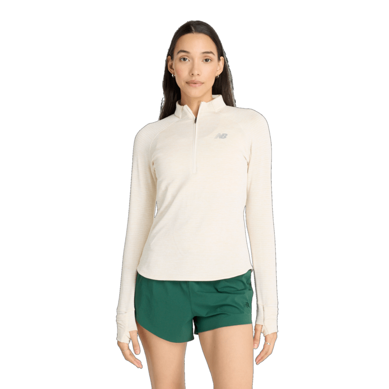 New Balance Women's Athletics Heat Grid Half Zip Womens Apparel Sweatshirts & Fleece