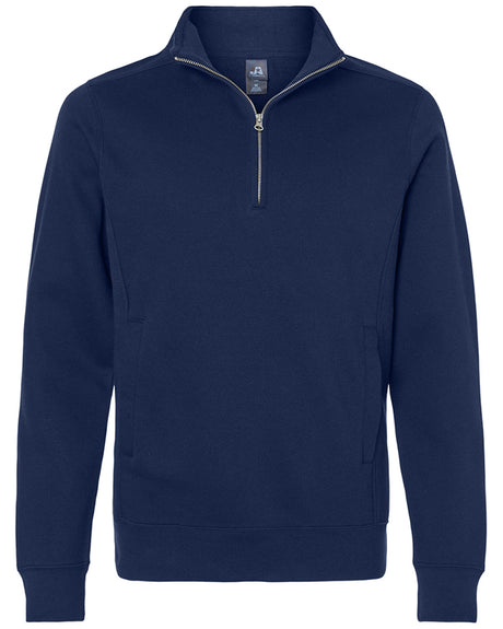 J. America Unisex Heavyweight Quarter-Zip Sweatshirt 8717JA Mens Apparel Sweatshirts & Fleece