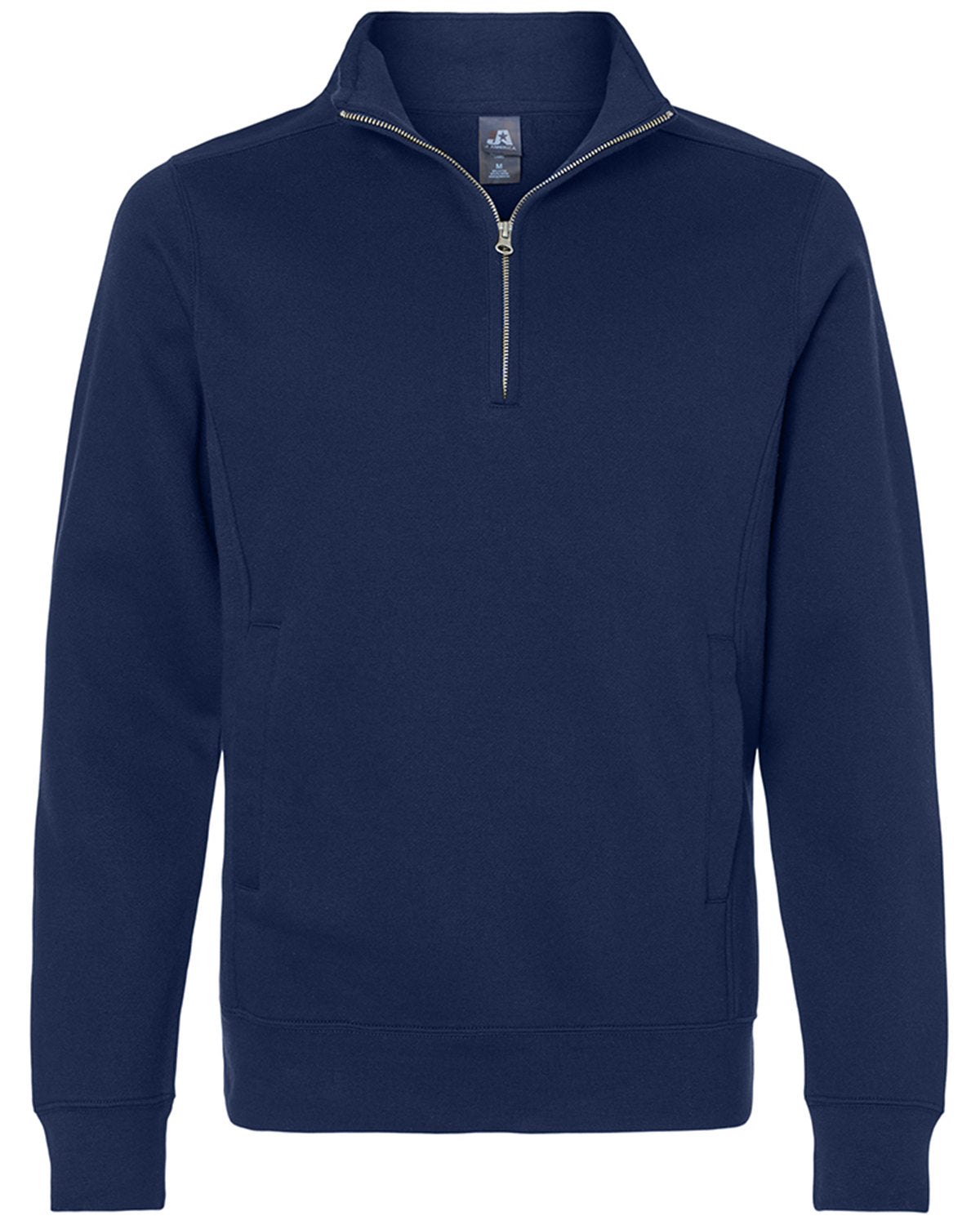 J. America Men's Heavyweight Fleece Quarter-Zip Sweatshirt-1