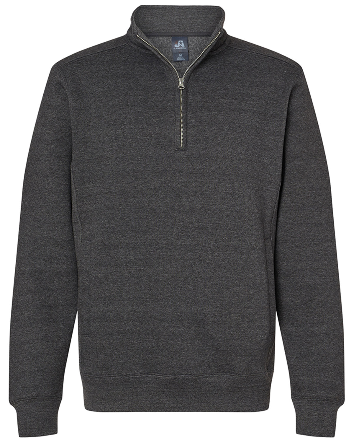 J. America Unisex Heavyweight Quarter-Zip Sweatshirt 8717JA Mens Apparel Sweatshirts & Fleece