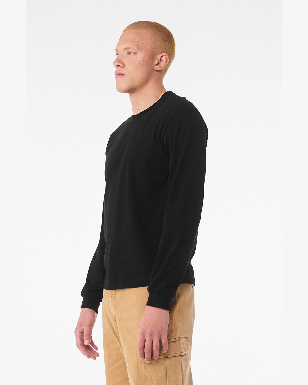 BELLA + CANVAS Unisex Heavyweight Long-Sleeve T-Shirt BC3511 Womens Apparel Shirts & Tops