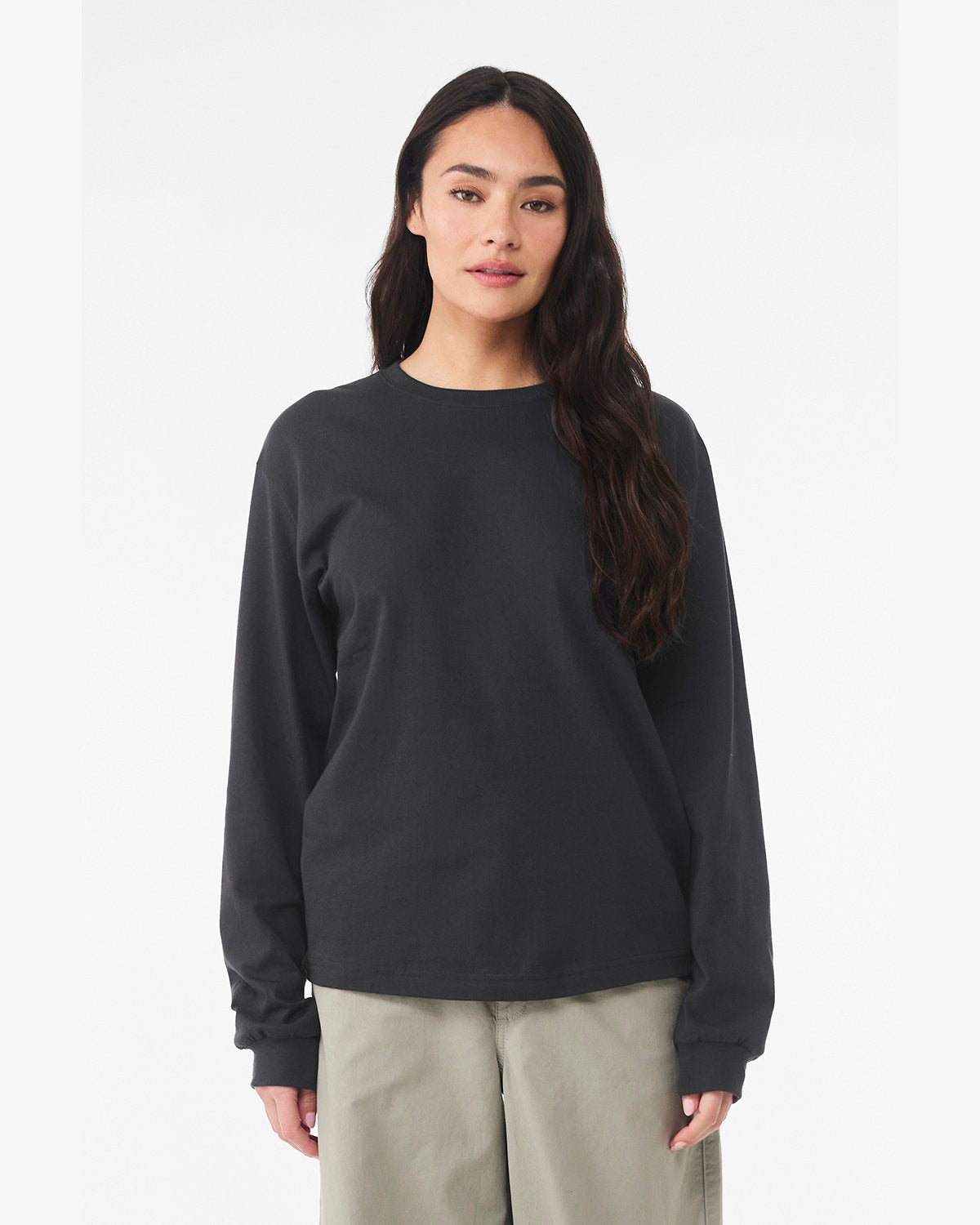 BELLA + CANVAS Unisex Heavyweight Long-Sleeve T-Shirt BC3511 Womens Apparel Shirts & Tops