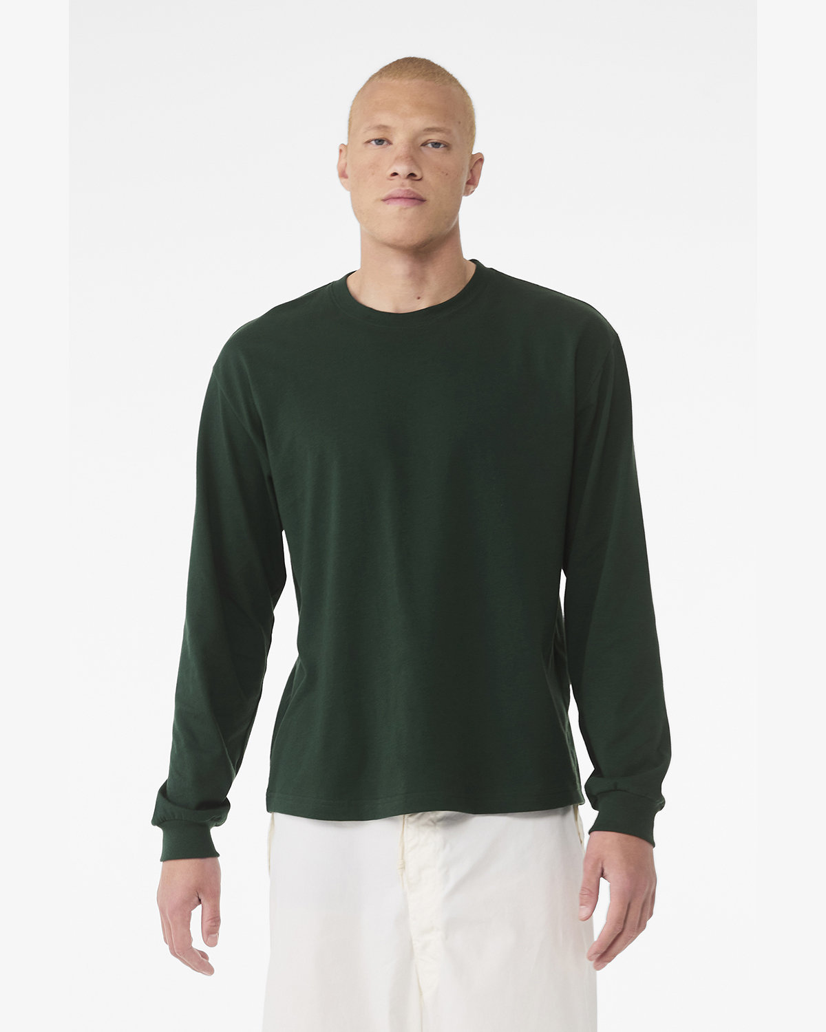 BELLA + CANVAS Unisex Heavyweight Long-Sleeve T-Shirt BC3511 Womens Apparel Shirts & Tops