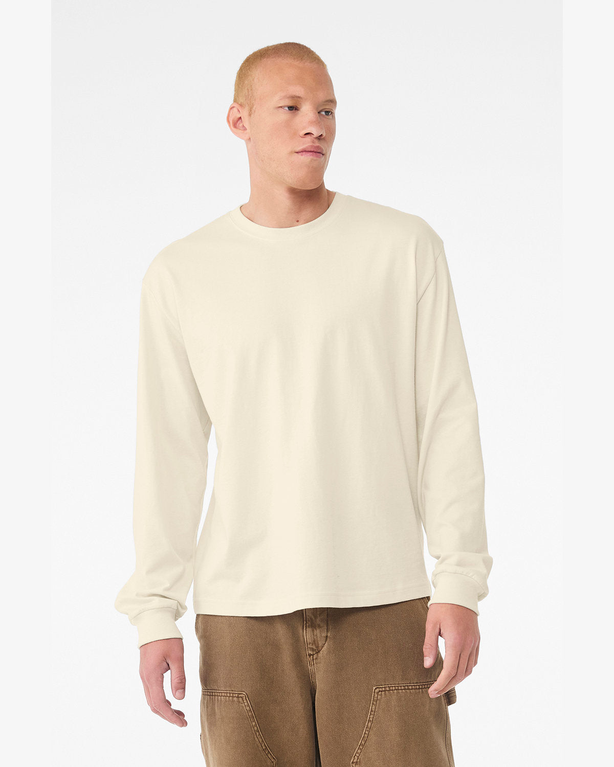 BELLA + CANVAS Unisex Heavyweight Long-Sleeve T-Shirt BC3511 Womens Apparel Shirts & Tops