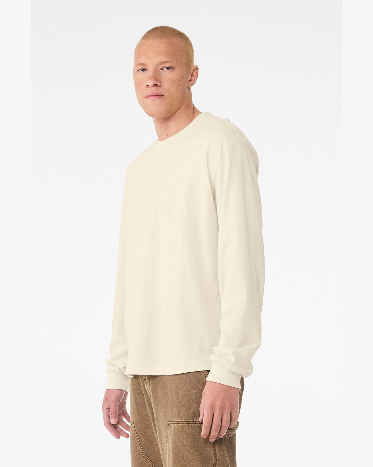 BELLA + CANVAS Unisex Heavyweight Long-Sleeve T-Shirt BC3511 Womens Apparel Shirts & Tops