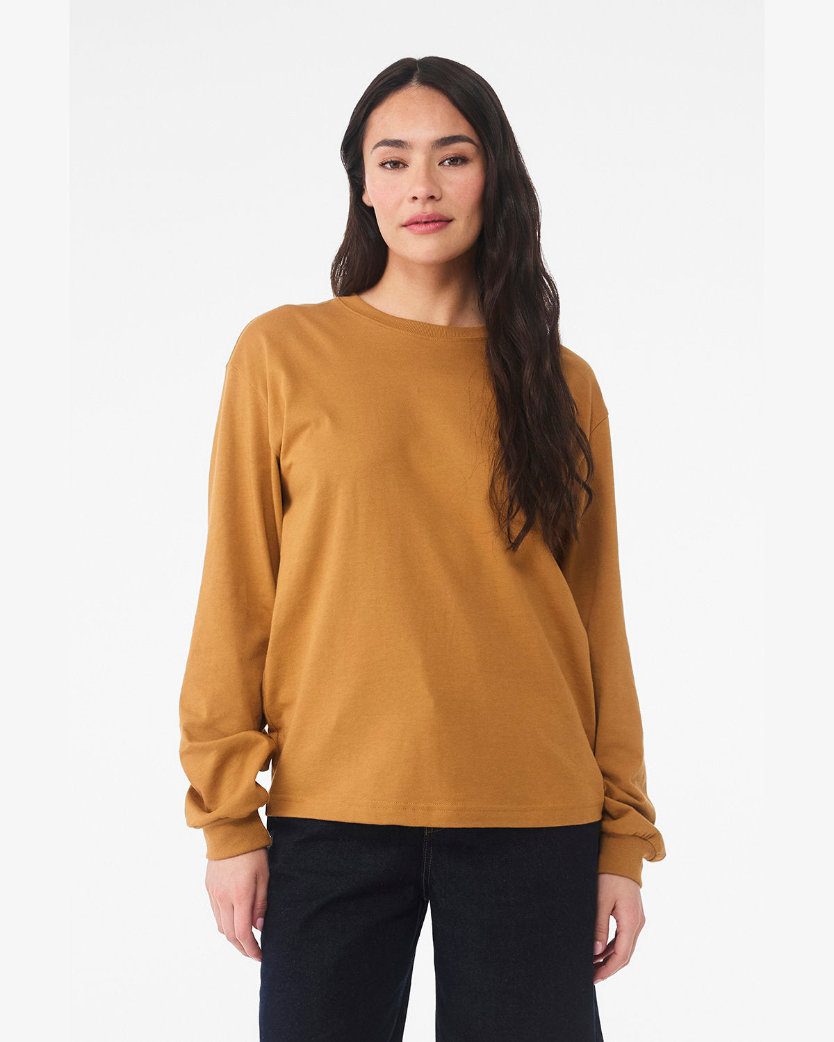 BELLA + CANVAS Unisex Heavyweight Long-Sleeve T-Shirt BC3511 Womens Apparel Shirts & Tops