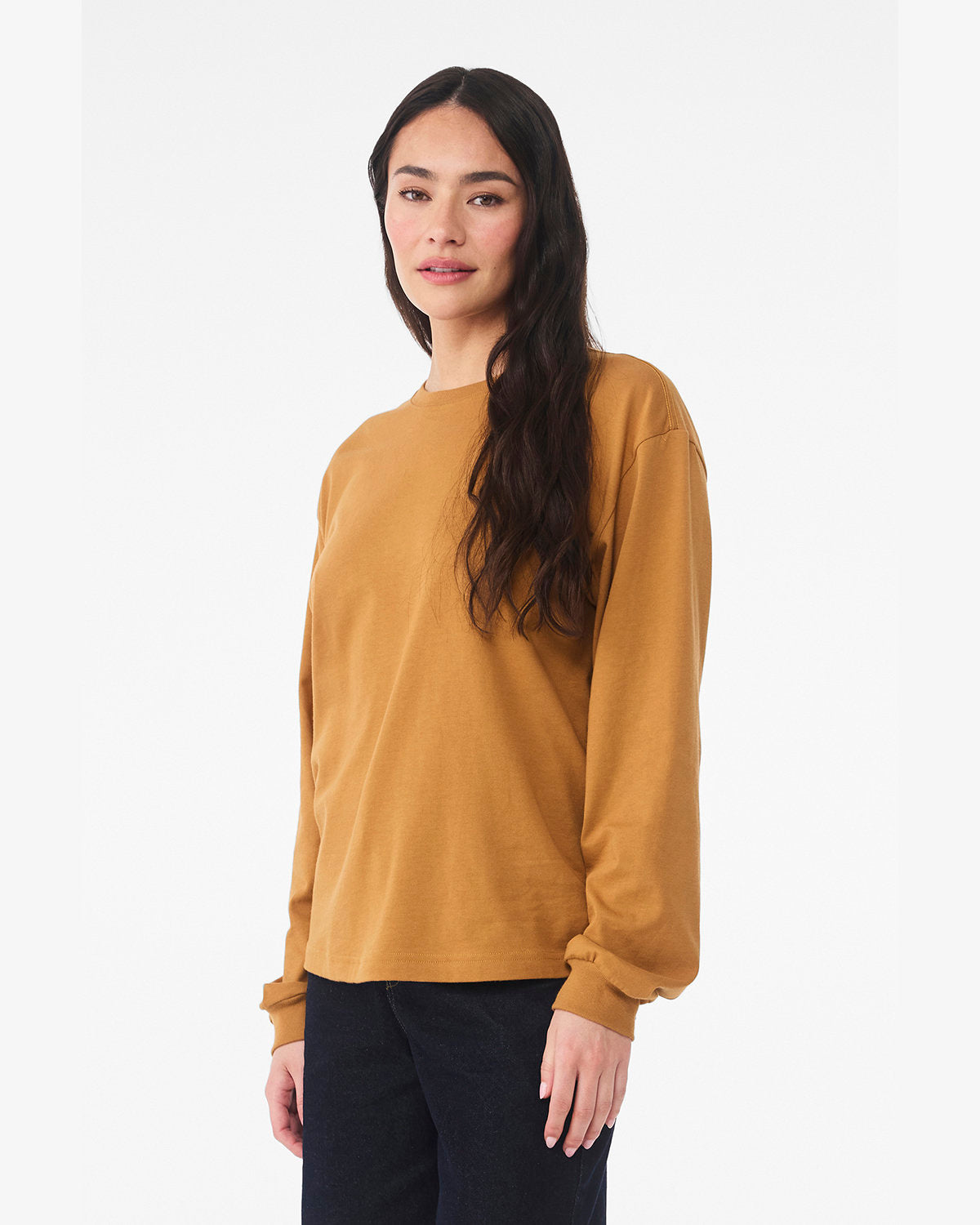 BELLA + CANVAS Unisex Heavyweight Long-Sleeve T-Shirt BC3511 Womens Apparel Shirts & Tops