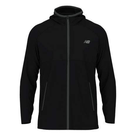 New Balance Men's Heat Grid Hooded Full Zip Mens Apparel Jackets & Vests