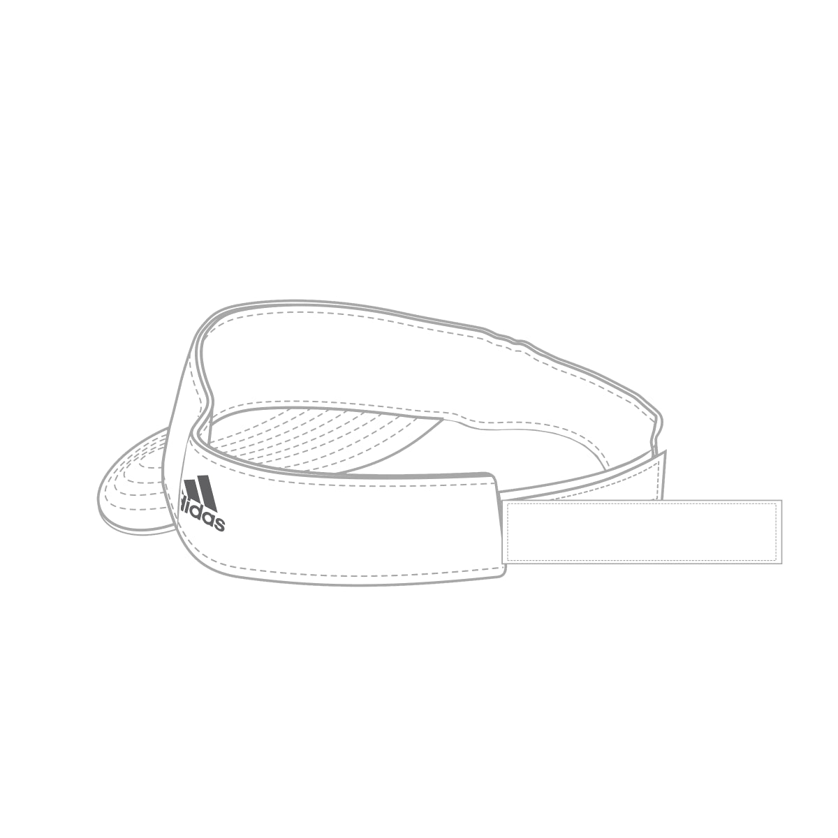 adidas Unisex Adjustable Visor-2