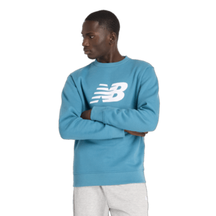 New Balance Men's Sport Core Brushed Crew Mens Apparel Sweatshirts & Fleece