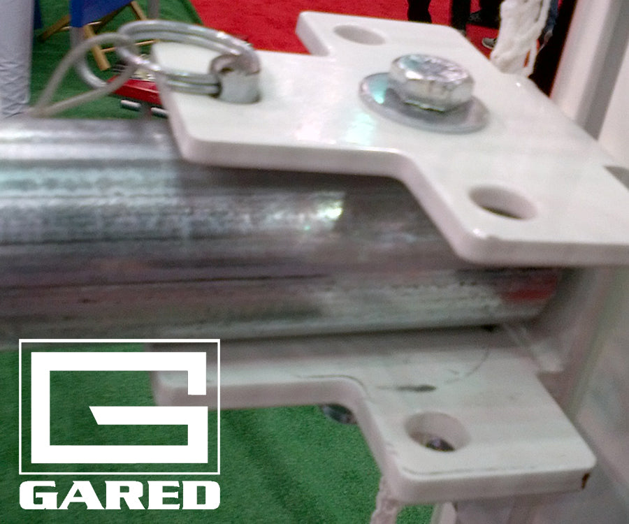 Gared Backstay Folding Conversion Bracket Set Soccer Field Equipment All