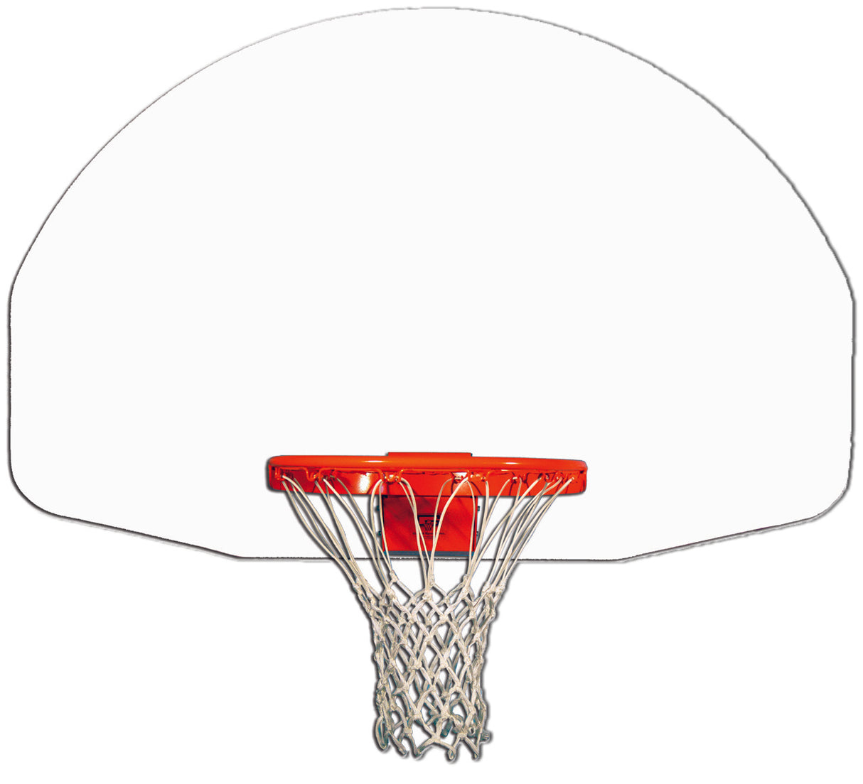 Gared Durable Fan-Shape Unmarked Steel Basketball Backboard Basketball Equipment All
