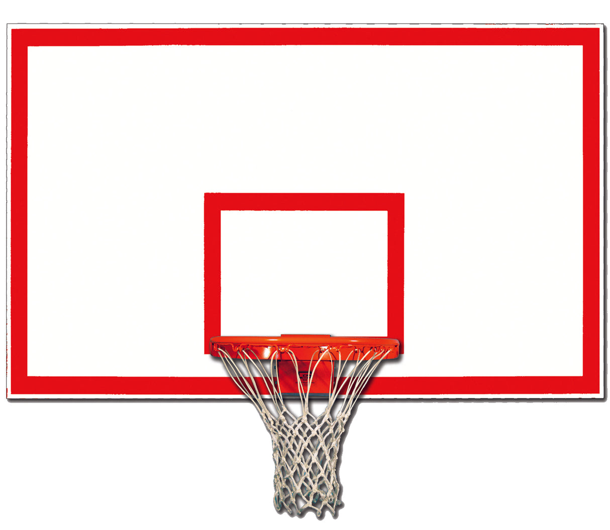 Gared Rectangular Fiberglass Backboard Basketball Equipment All