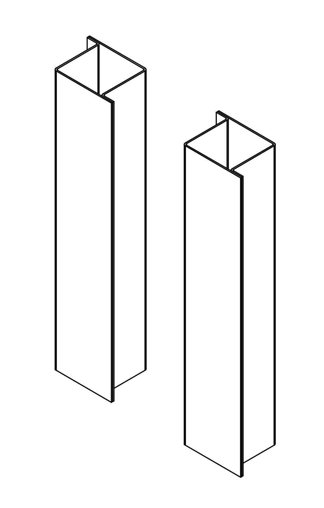 Gared Ground Sleeves for 4" Square Outdoor Volleyball Posts Volleyball Nets & Court Equipment All