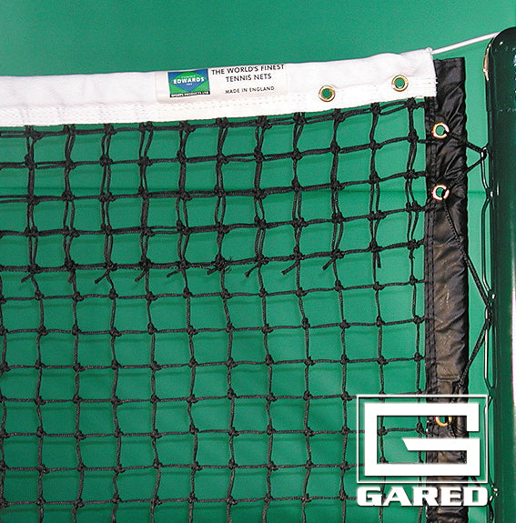Gared Premium Polyethylene Tennis Net with Double Center Tennis & Racquet Nets & Court Equipment All