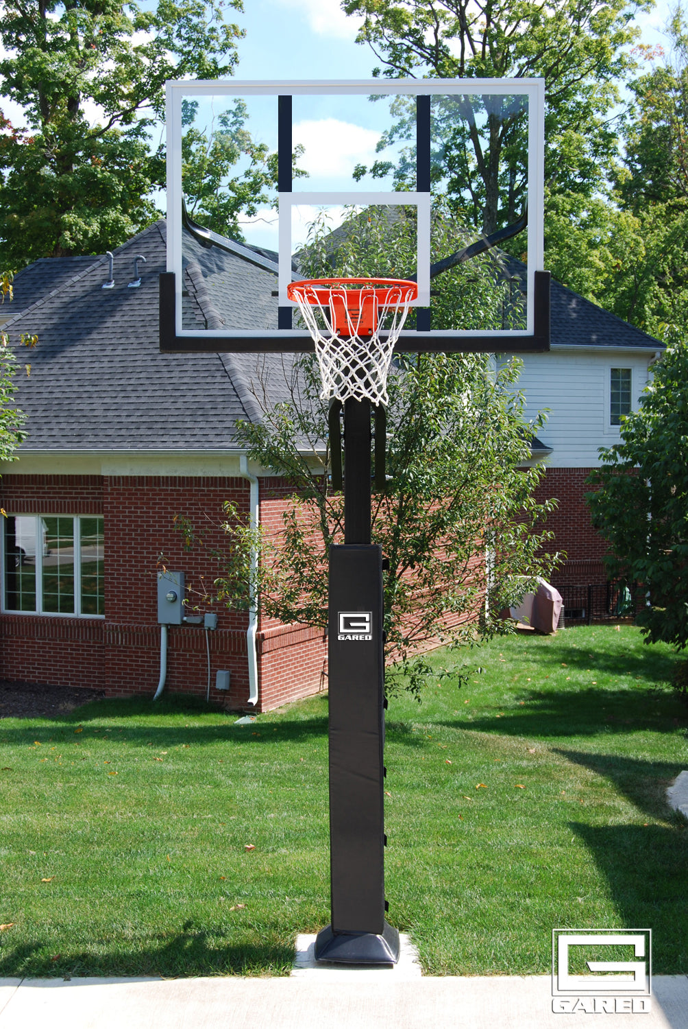 Gared Collegiate Jam Direct Mount Basketball System Basketball Equipment All
