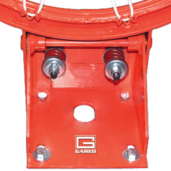 Gared Double Ring Breakaway Rim with Nylon Net Basketball Equipment All