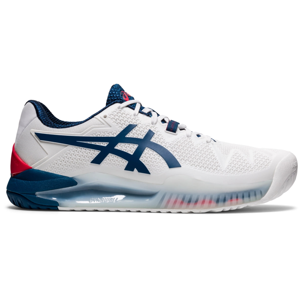Asics Men's Gel-Resolution 8 Tennis Shoes Wide Tennis & Racquet Footwear Mens