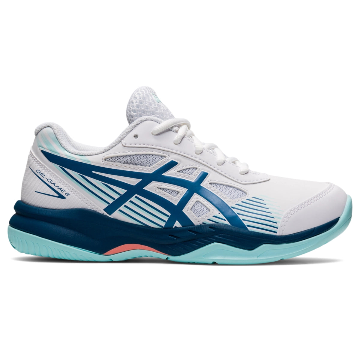 Asics Youth Gel-Game 8 Grade School Tennis Shoes Tennis & Racquet Footwear Youth