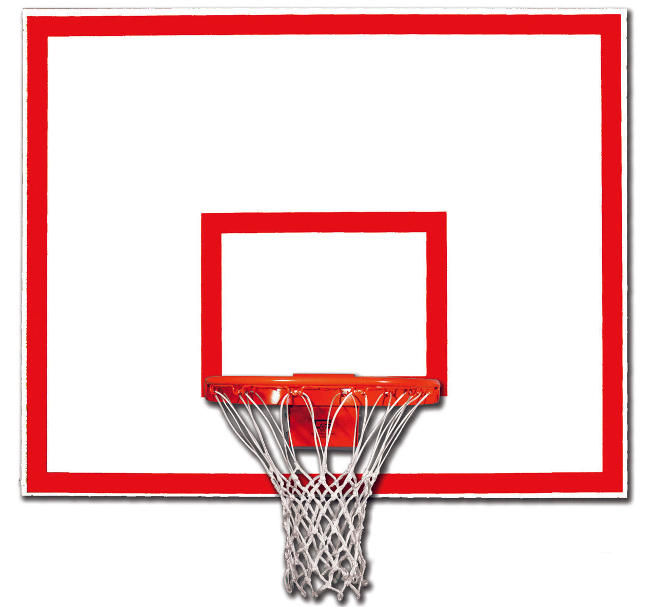 Gared 42” x 60” Rectangular Steel Backboard Basketball Equipment All