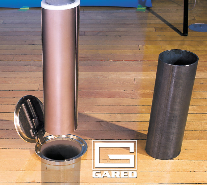 Gared I.D. Volleyball Floor Sleeve Volleyball Nets & Court Equipment All