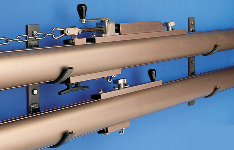 Gared Horizontal Upright Storage Bracket Volleyball Nets & Court Equipment All