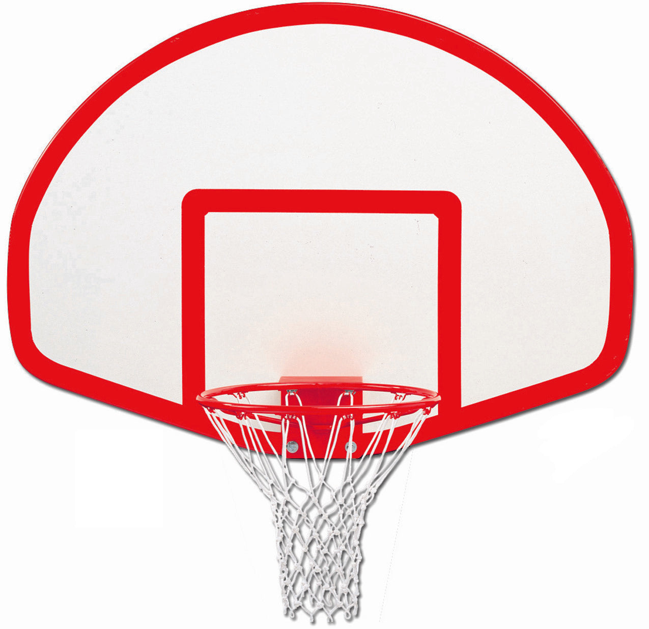Gared Lightweight Fan-Shape Fiberglass Backboard Basketball Equipment All