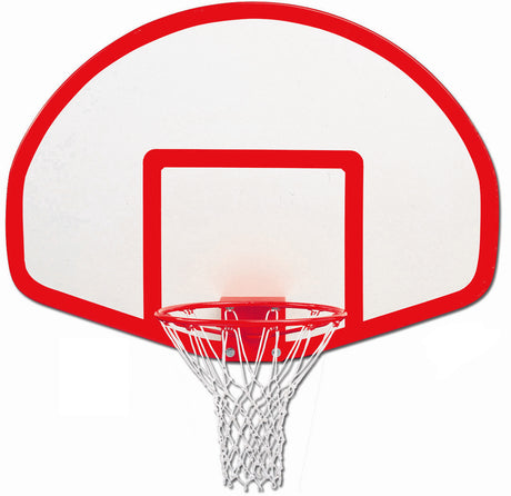 Gared Lightweight Fan-Shape Fiberglass Backboard Basketball Equipment All