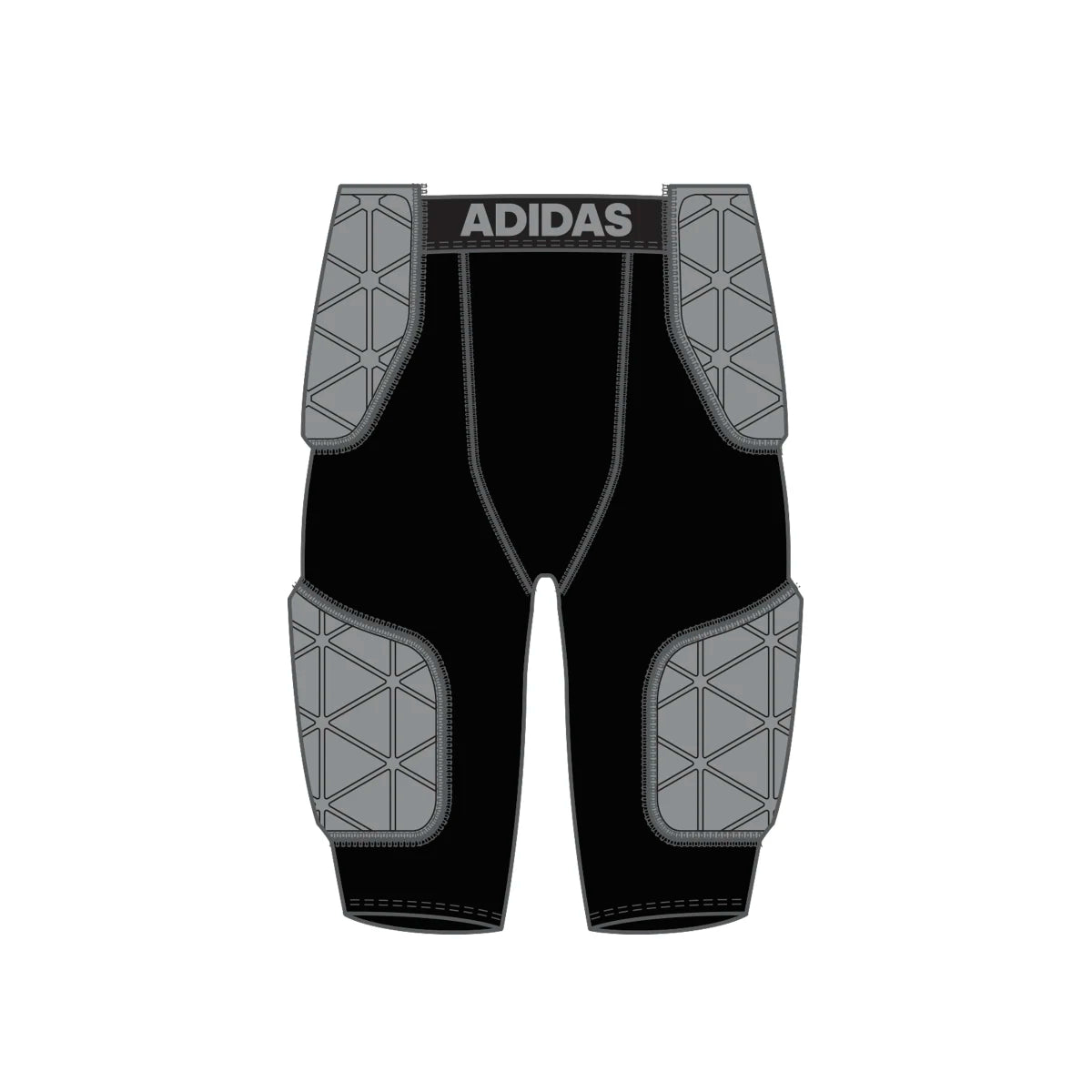 adidas Men's Basketball Padded Girdle Tights