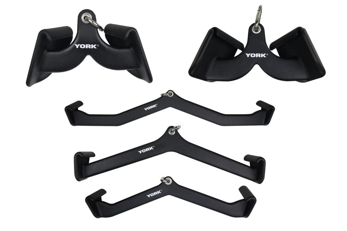 York Power Grip Attachments Exercise & Wellness Strength Cable Attachments