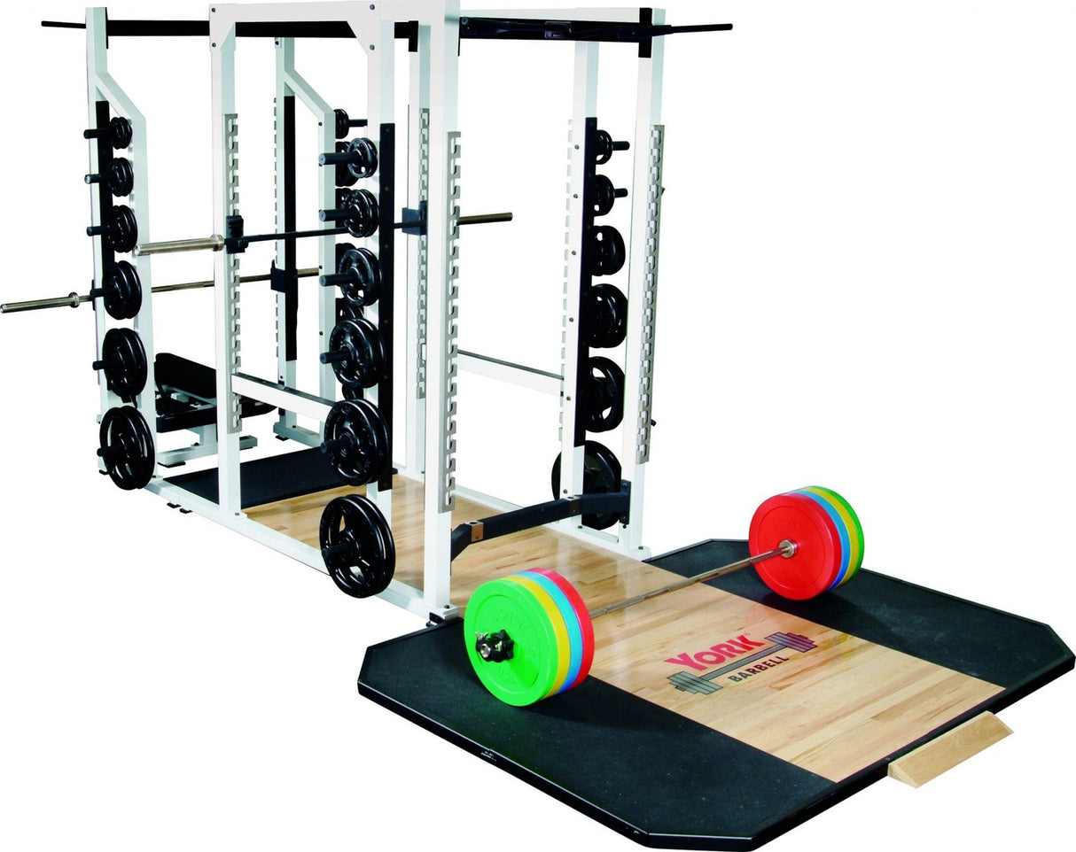 York STS Triple Combo Rack Exercise & Wellness Gym Equipment