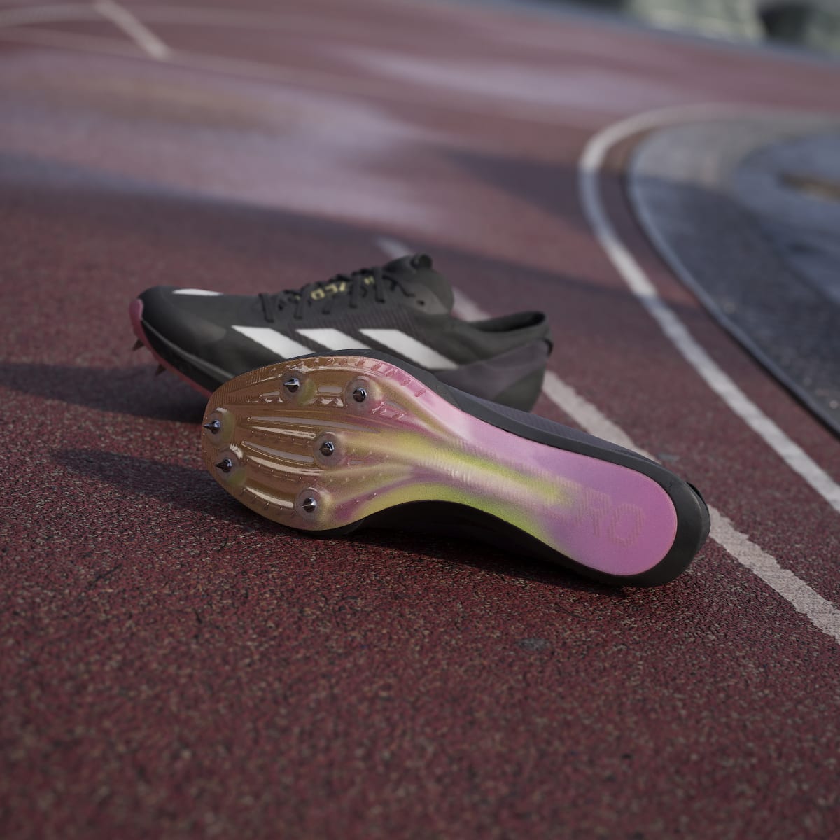 adidas Men's Adizero Finesse Track & Field Running Shoes Track & Field Footwear Adult