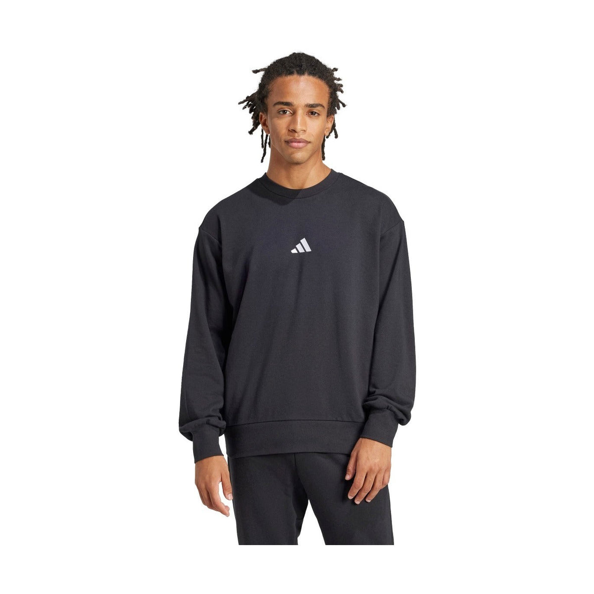 adidas Men's Essentials Feelcozy French Terry Sweatshirt-1