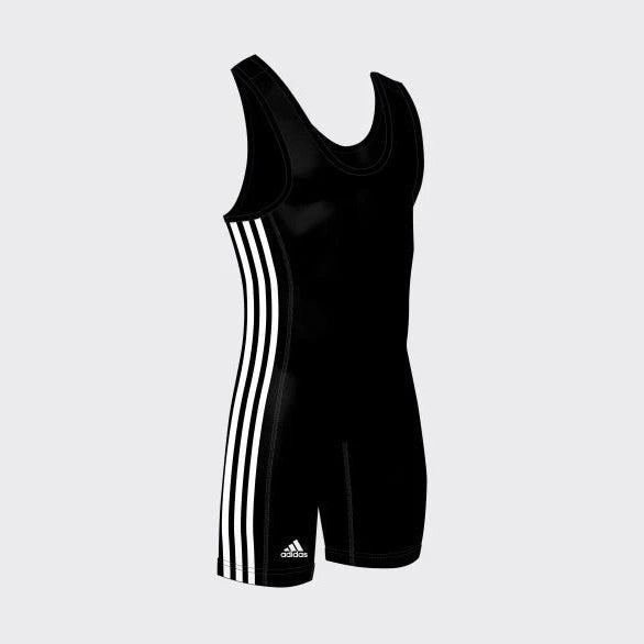 adidas Men's 3 Stripes Wrestling Singlet-1