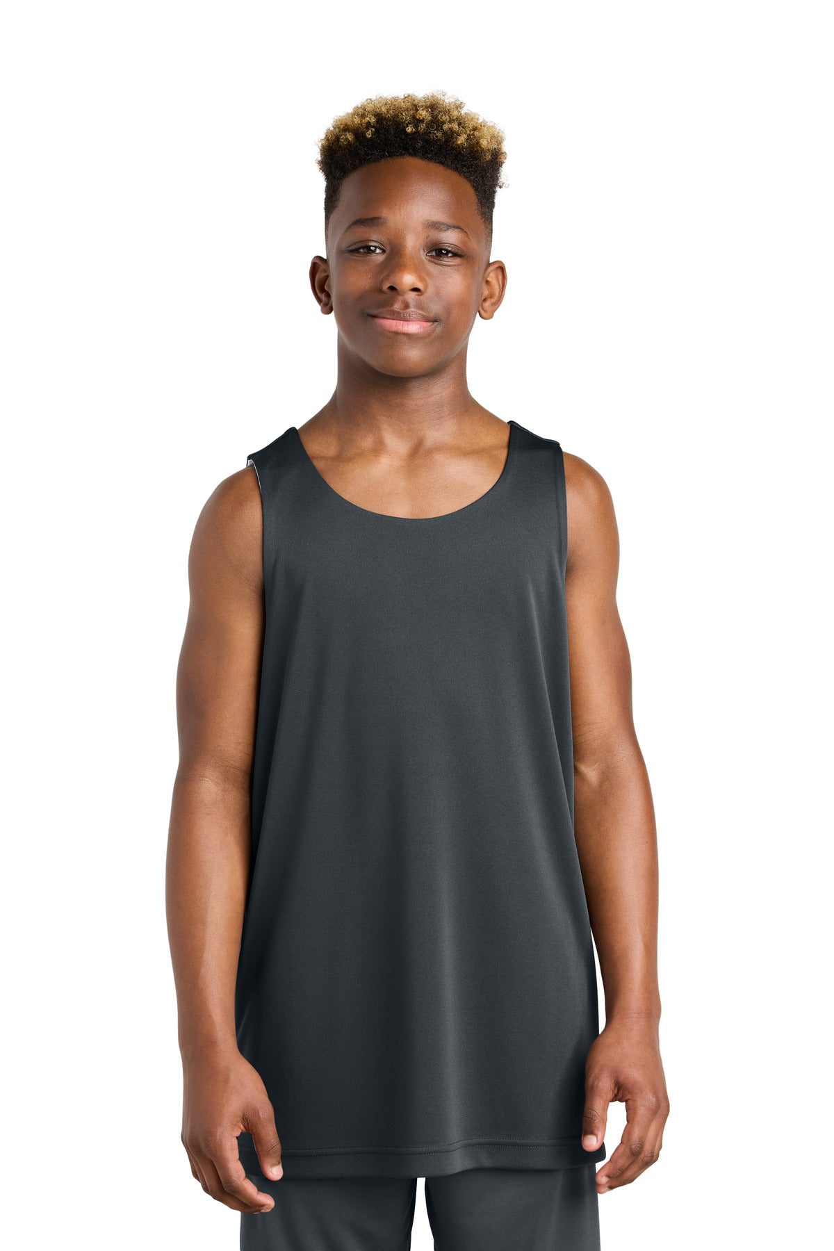 Sport-Tek Youth PosiCharge Competitor Rev Tank Youth Apparel Activewear