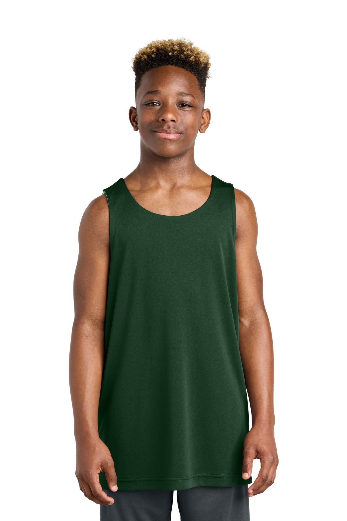 Sport-Tek Youth PosiCharge Competitor Rev Tank Youth Apparel Activewear