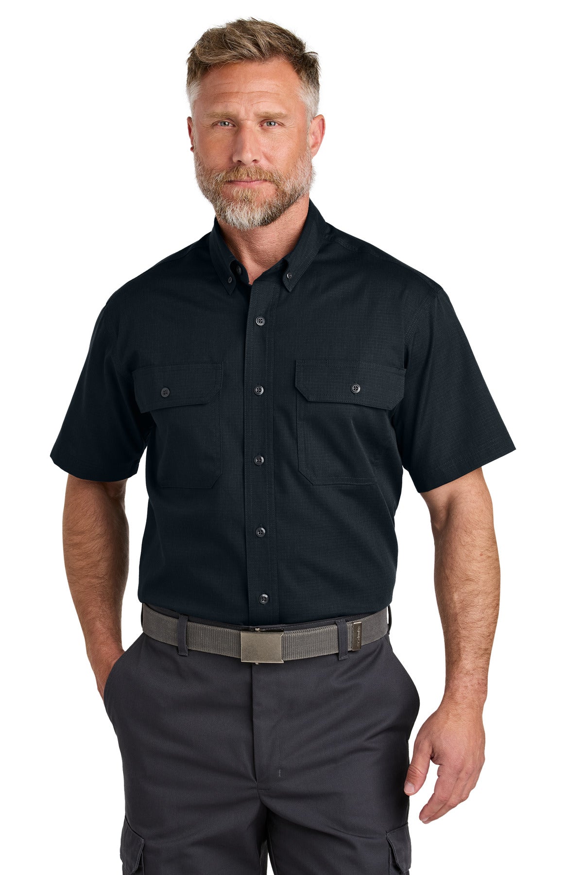 CornerStone Men's Short Sleeve Select Ripstop Shirt Mens Apparel Shirts & Tops