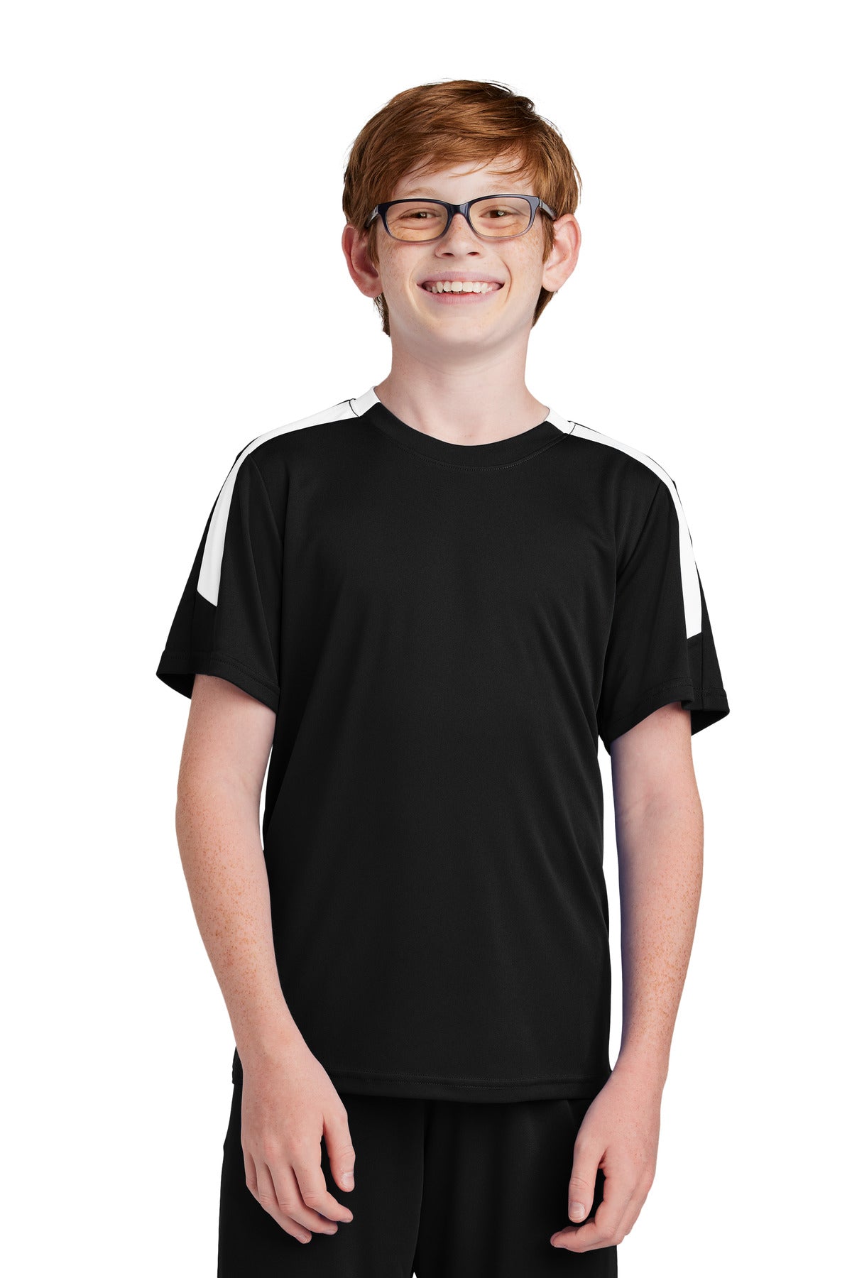 Sport-Tek Youth Boy's Competitor United Crew Youth Apparel Shirts & Tops