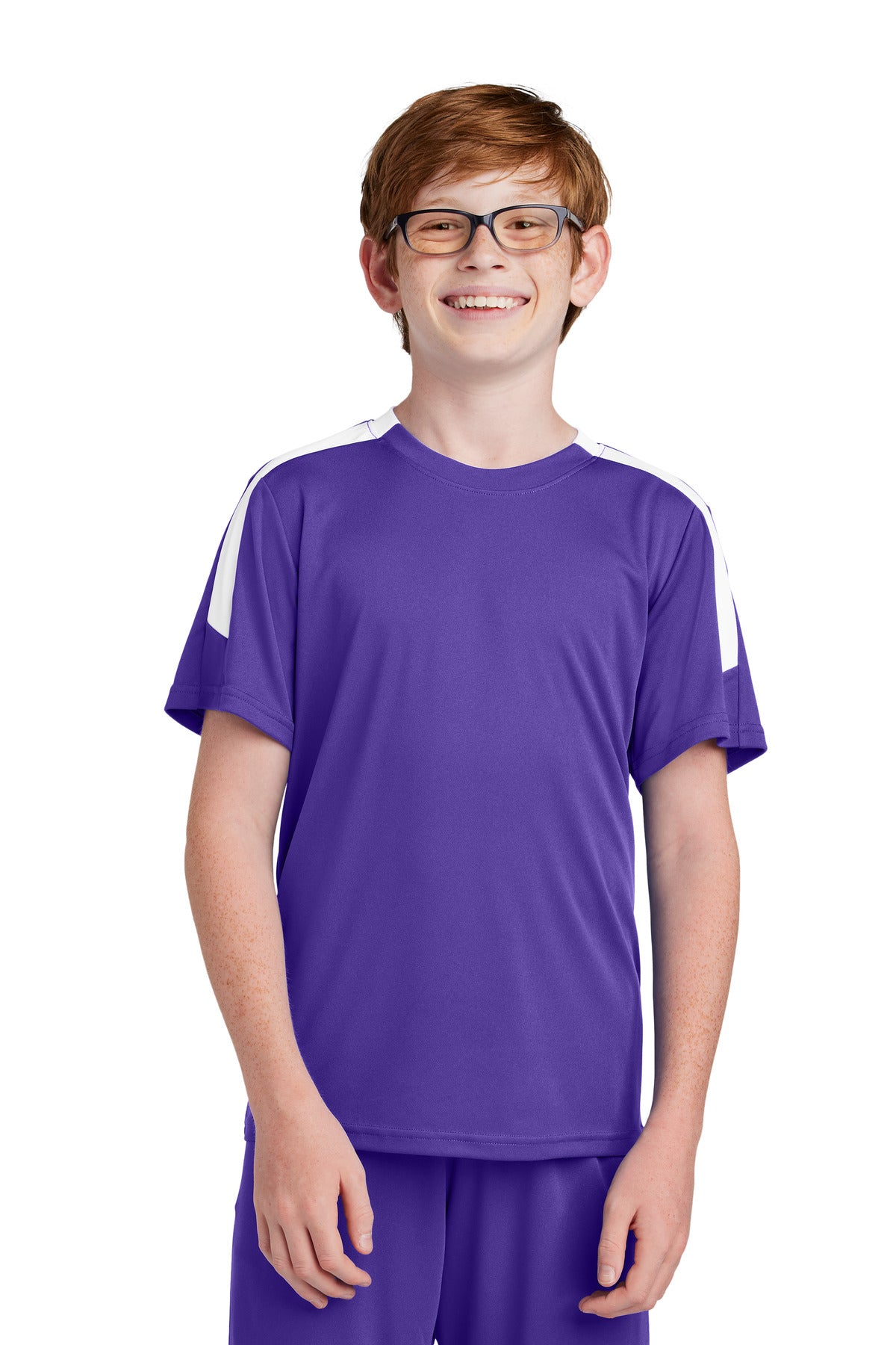Sport-Tek Youth Boy's Competitor United Crew Youth Apparel Shirts & Tops